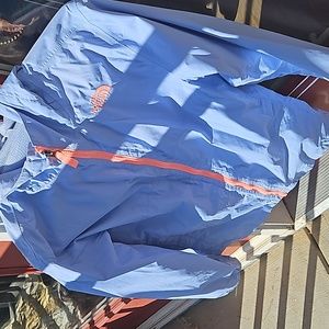 The North Face hooded rain jacket